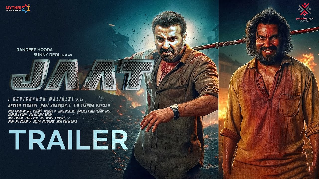 JAAT - Trailer | Sunny Deol, Randeep Hooda, Regina Cassandra | SDGM ...