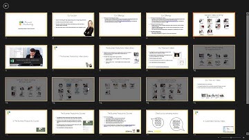 How to navigate your slides in PowerPoint 2013