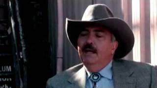 Miguel Sandoval on set of  Repo Chick