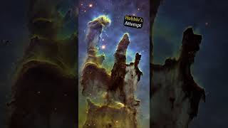 Can I BEAT the Hubble Space telescope when imaging the Pillars of creation? 🤔🔭✨  #astronomy #space
