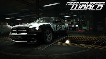 Need For Speed World Dodge Charger SRT-8 (World cops Heat level1)