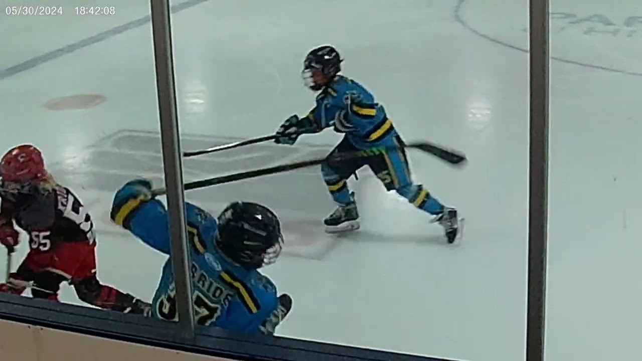 (11/8/2025) 10U Sting vs Chatham Kent Cyclones [tournament game - prelim] (Part 1)