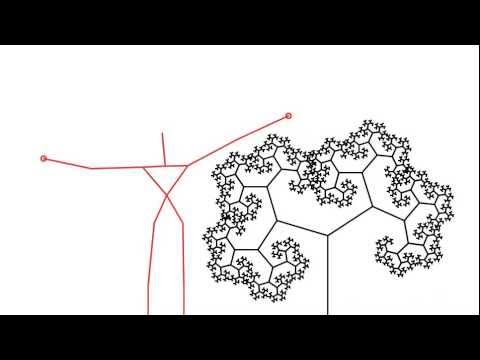Dancing with a Fractal Tree - YouTube