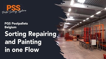 Sorting repairing and painting in one flow | PGS Den Doelder Belgium