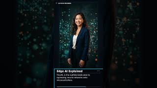#Shorts Edge AI Explained | AI in 60 Seconds
