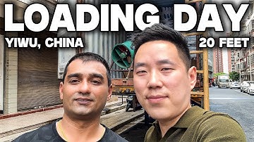 Yiwu Market Logistics: Yiwu Agent Loads Container