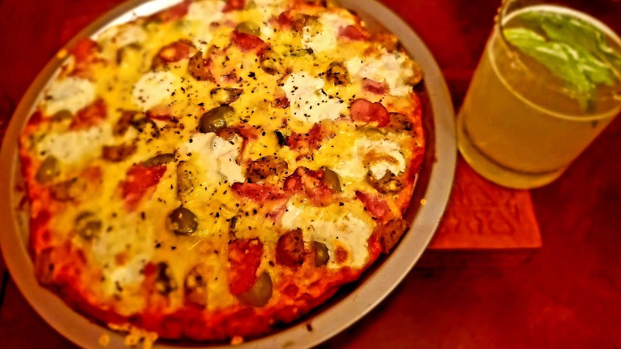 Cauliflower Pizza AN Aldi's Exclusive/Mocktail YouTube