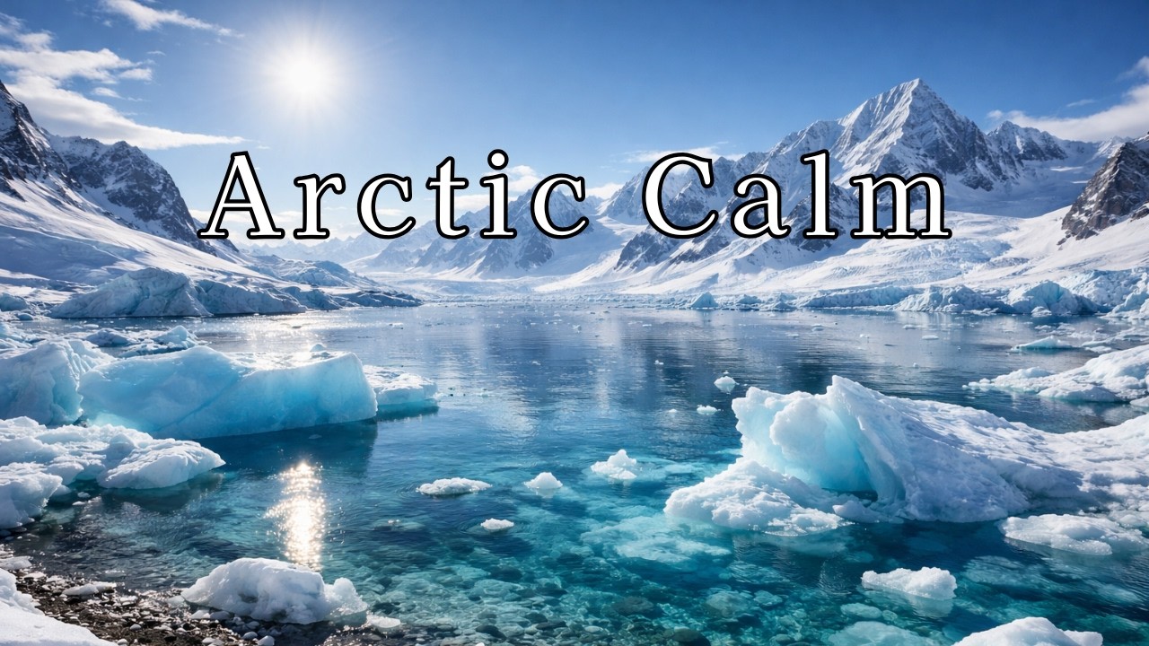 Arctic Calm ❄️ | Relaxing BGM for Deep Focus & Peace