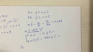 Probability and statistics,  unit 7-a  tests of hypotheses for single sample - solving questions #4