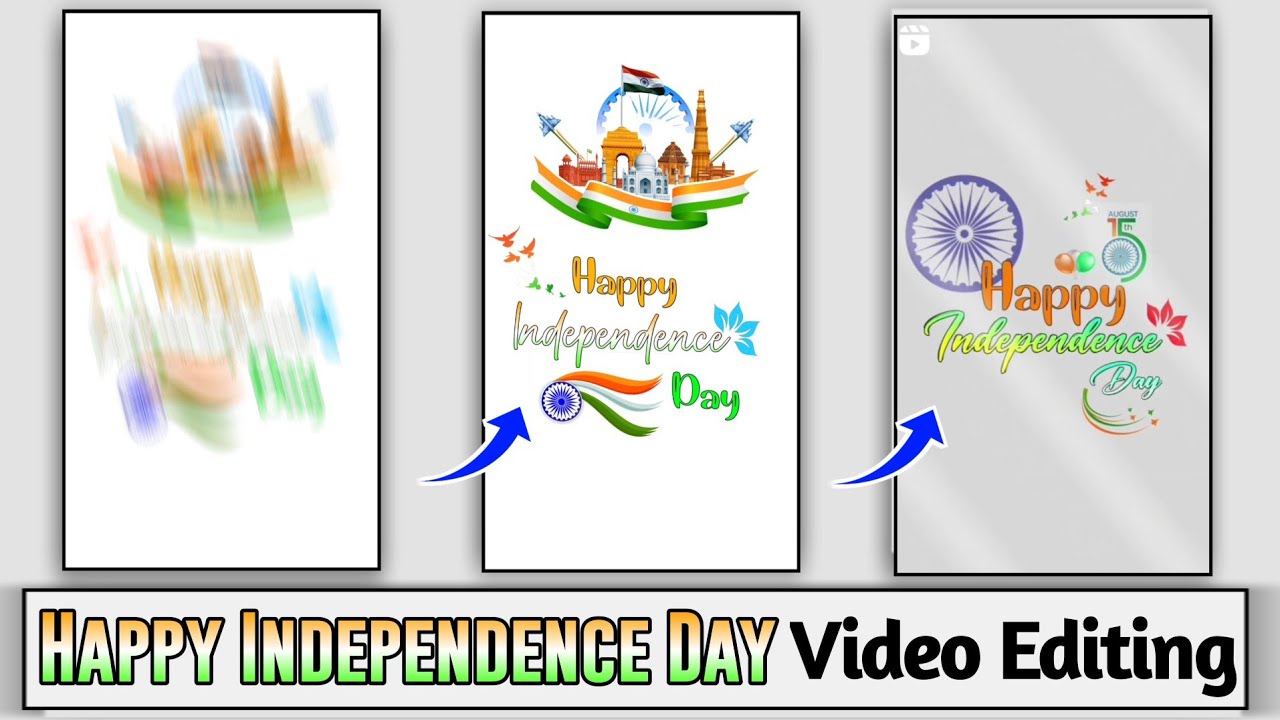 Happy Independence Day Special Video Editing | 15 August Status Video Editing Tutorial