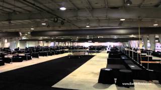 Time Lapse of Bridal Show Setup