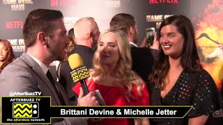 Brittani Devine and Michelle Jetter Light Up the Red Carpet at the Game Over, Man Premiere Details
