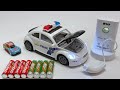 Unboxing New Energy Remote Control Police Car, Electric Frog, RC City Mixer Truck, RC Excavator