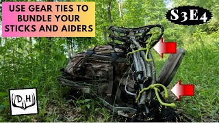TETHRD ONE STICKS - Use Gear Ties To Bundle Your Sticks and Aiders