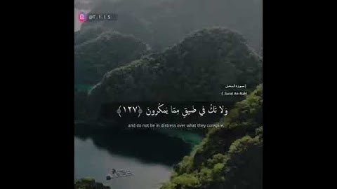 حالات واتس آب {القرآن الكريم} واصبر وما صبرك إلا بالله