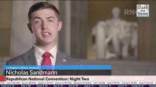 Covington Catholic Student Nicholas Sandmann Speaks At Rnc