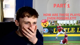 British guy's first time reaction to little league baseball - world
series greatest plays