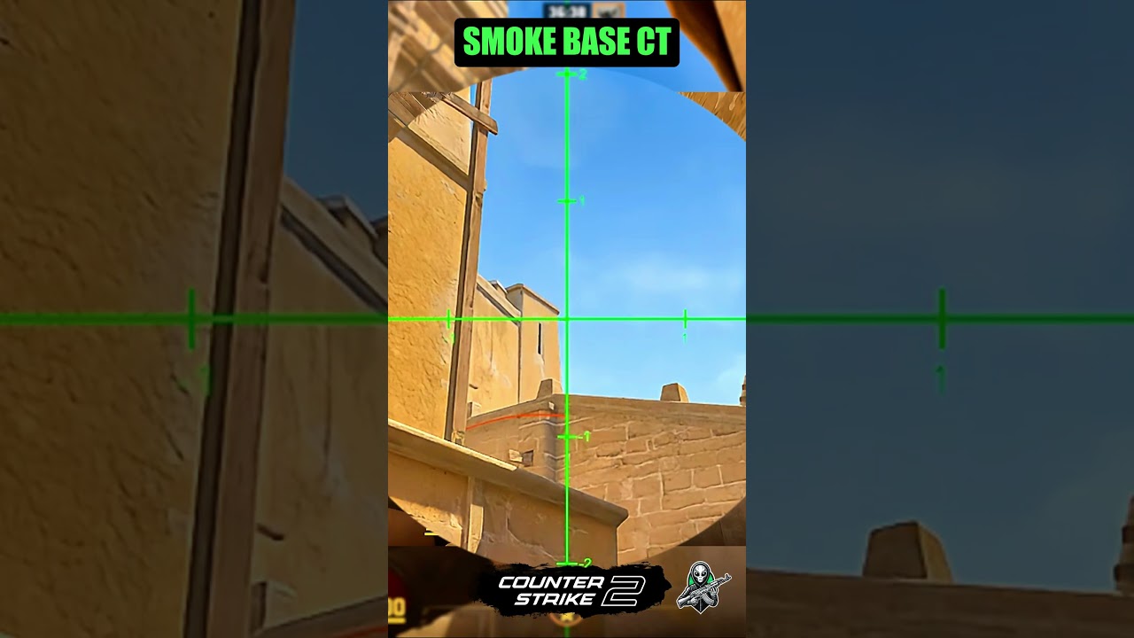 Smoke Base CT - Mirage - CS2 -  