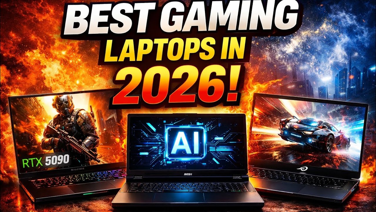 Best Gaming Laptops In 2026 From Budget Picks To RTX 5090 Beasts 