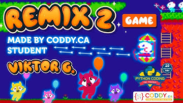 Pooyan Game Remix 2 | Made by CODDY.ca student Viktor K. | Python GameDev Program
