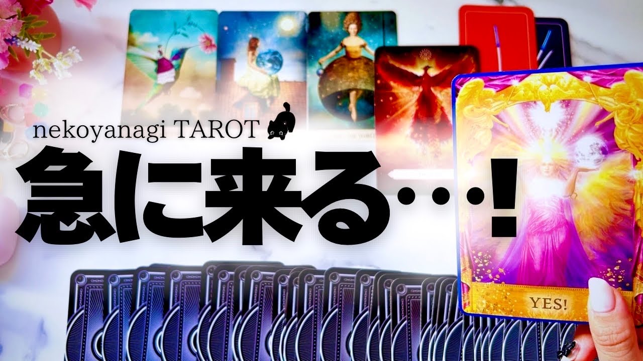 【タロット】もう既に確定してること‼️急展開過ぎて驚きでした…