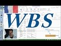 MS Project ●  WBS comment numéroter  ●  Facile