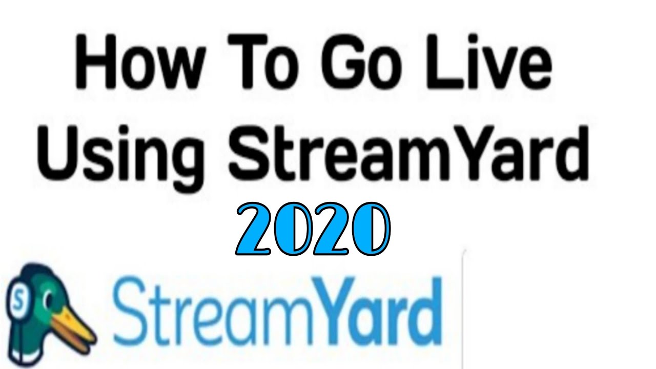 How to go LIVE with STREAMYARD & SHARE SCREEN | Complete TUTORIALS 2020