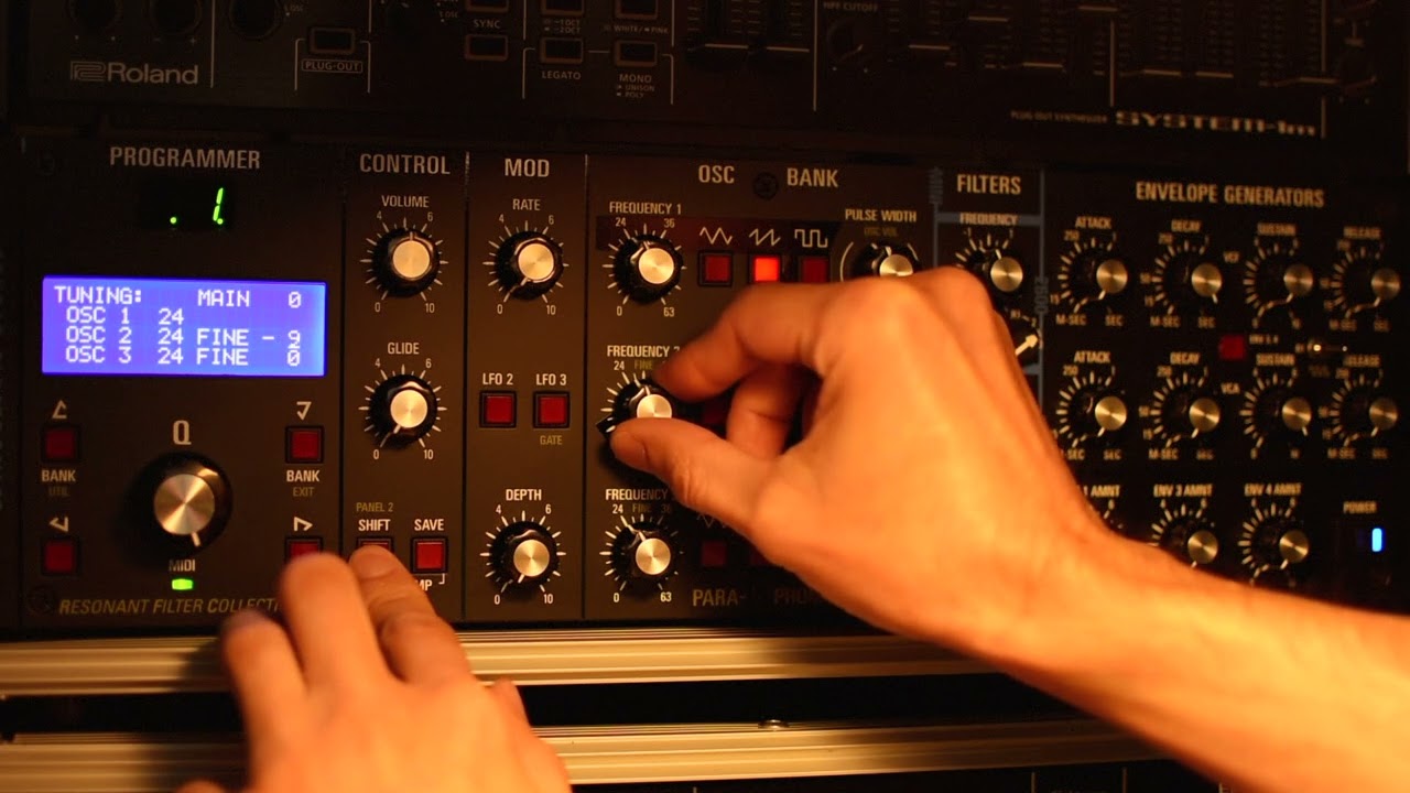 studio electronics se-3x - juno 6db filter exploration (love on a real se-3x)