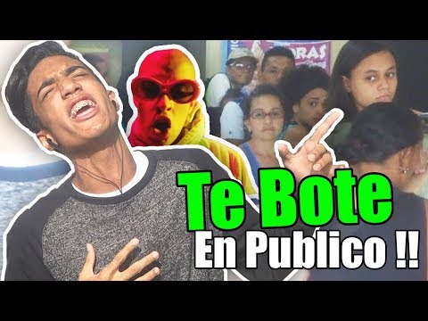Te Bote Remix / Parodia CANTO en PÚBLICO - BAD BUNNY x OZUNA