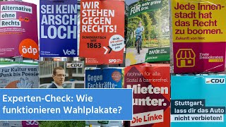 Experten-Check - Wie Funktionieren Wahlplakate?  Stuggi.tv