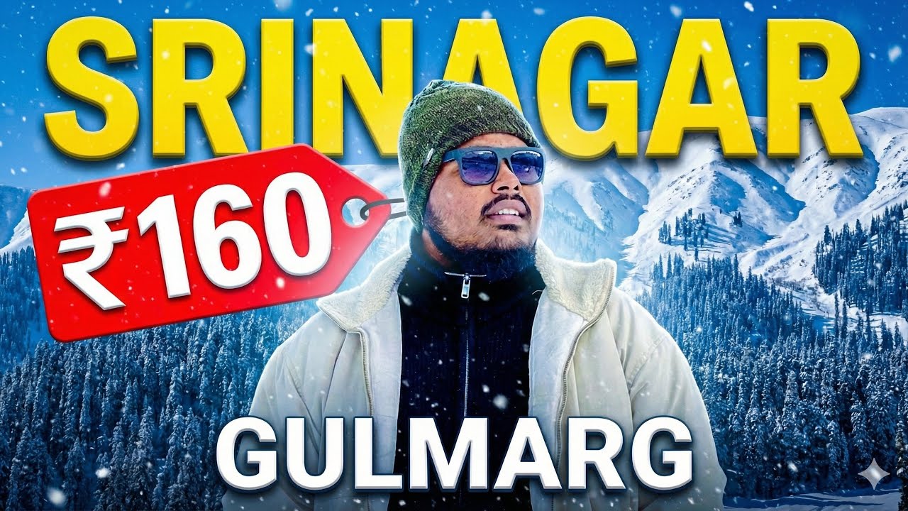 Srinagar To Gulmarg ₹160 ￼ all Guide ￼Solo Travel