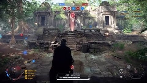 Star Wars Battlefront II 80 Darth Vader killstreak-Supremacy on Yavin 4