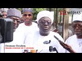 Aid El Fitr 2025 : Abdoulaye BIO TCHANE prie avec ses frères à Akpakpa