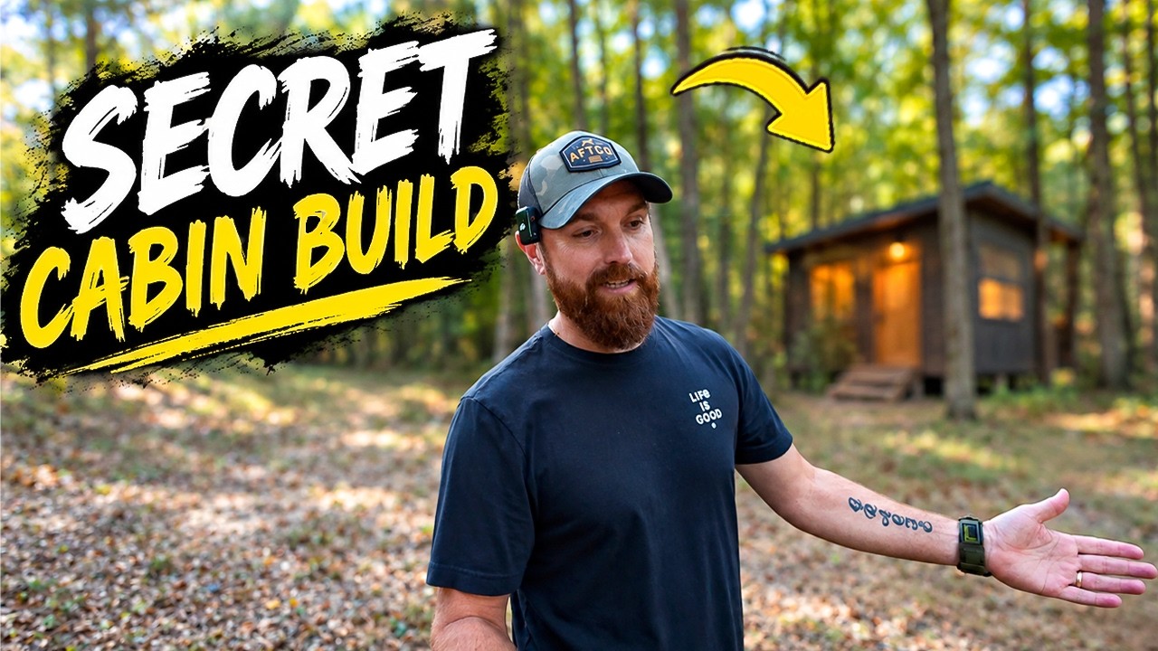 Secret Off Grid Cabin Build? BIG Changes Coming..!