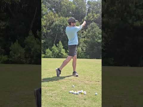 New adult male golfer and I let him know that 70% of successful golf shots start with the set-up