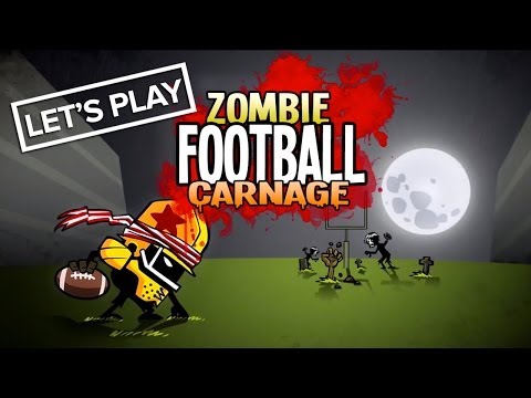 Let's Play Zombie Football Carnage - Xbox 360 Gameplay