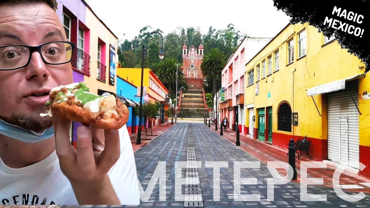 ?? METEPEC Pueblo MAGICO |Rediscovering MEXICO'S MAGIC in 2020! | Eating  BRIGHT RED Pambazos! - YouTube