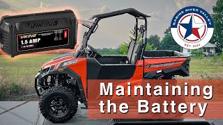 Battery Maintainer for the TBoss 550