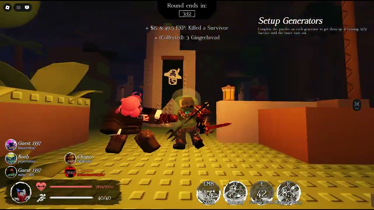 Juego con SLASHER en VIERNES 13 [+ M4 de Slasher]