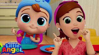 crazy fruit breakfast little angel kids cartoons