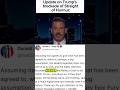 Update on Trump's blockade of Iranian blockade #us #america #iran #trump #jimmy #canada #comedy