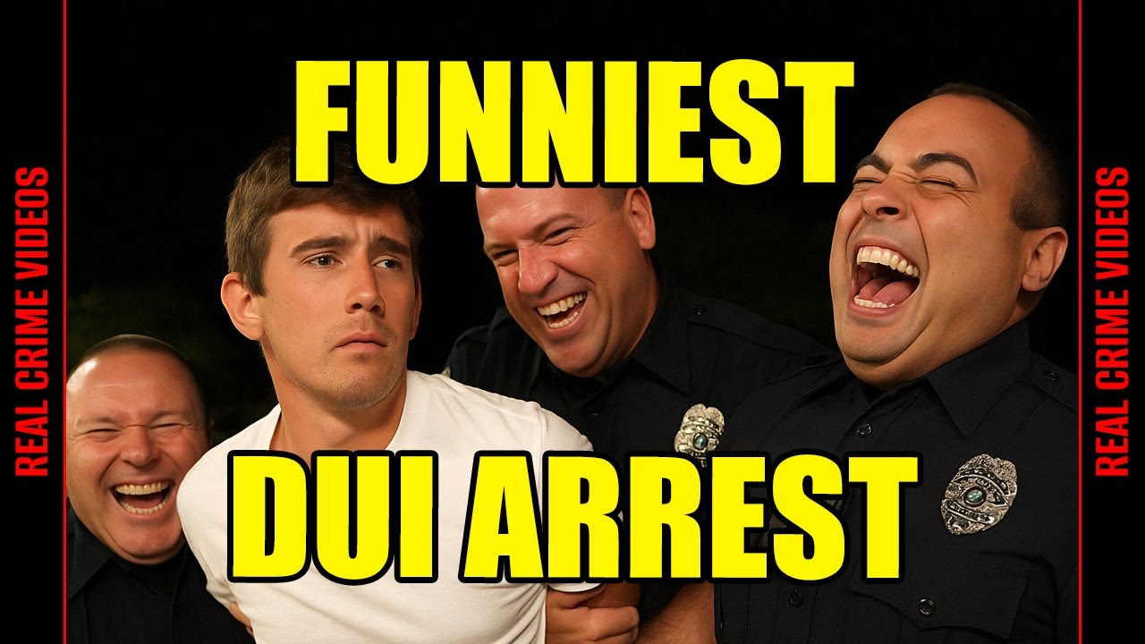 Drunk Guy Funniest DUI Arrest Ever Caught on Police Bodycam! - YouTube