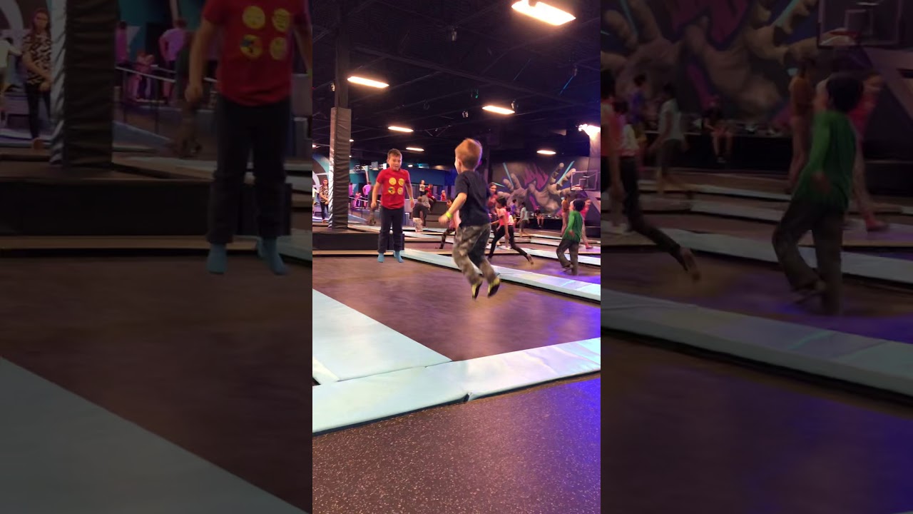 The boys at the jumping place YouTube