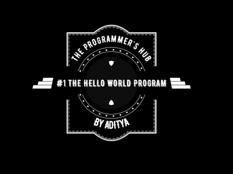 #1 @Python! Hello World  &  Basic Operation With Variables