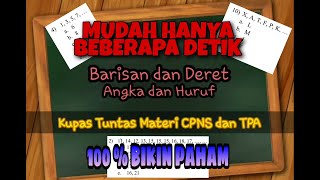 Soal TIU CPNS 2020 dan Kunci Jawaban |  Barisan dan Deret | Soal UTBK 2020 dan Pembahasan | Soal TPA