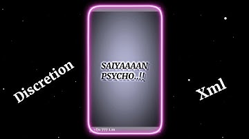 SAIYAAAN PSYCHO😍 𝐗 ANIME🔥| #am_editors_bd | alightmotion editing |#xmllink |preset xml |#newtrend