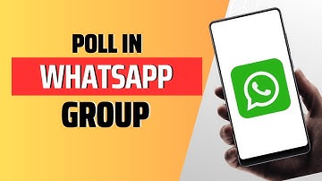 How to poll in WhatsApp group