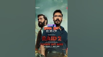Raid 2 movie 3days worldwide boxoffice collection | #raid2 #raid2collection #raid2movie