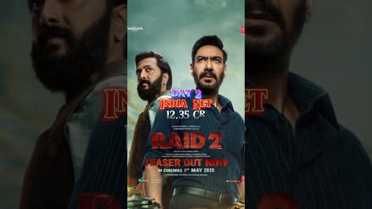 Raid 2 movie 3days worldwide boxoffice collection | 
