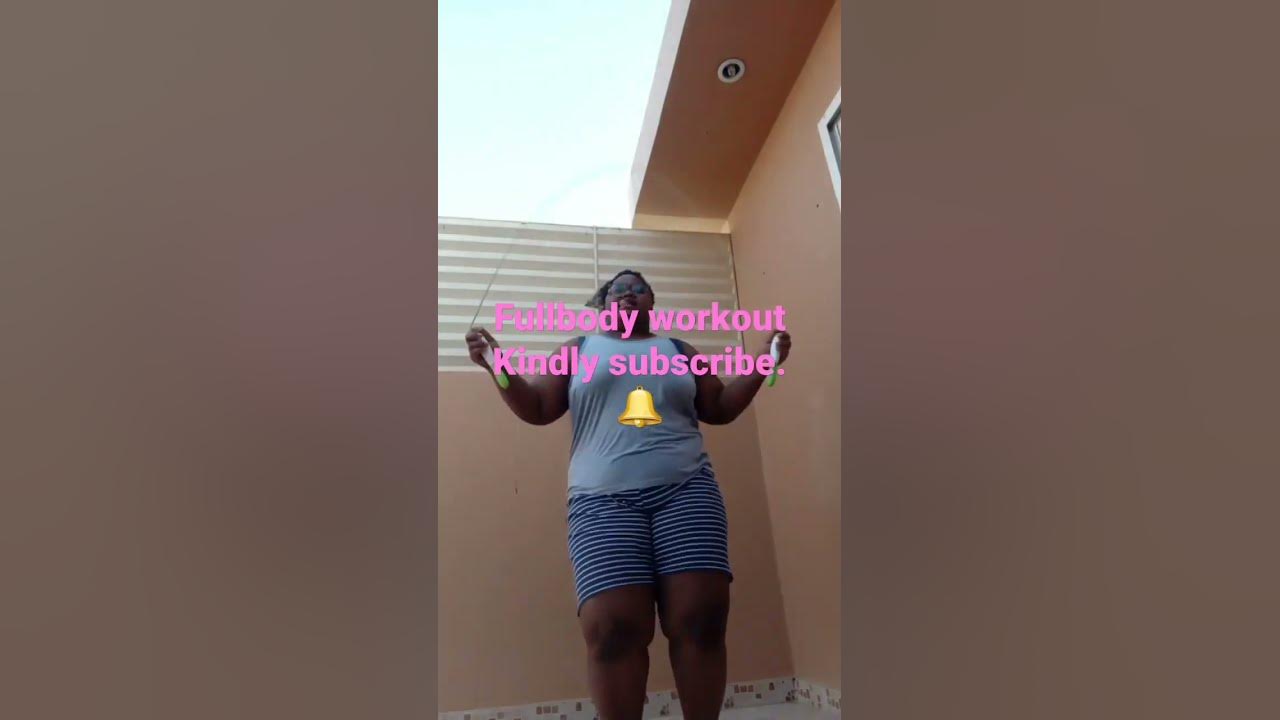 Jump rope workout Turntable weightloss /fullbody workout 💪 YouTube